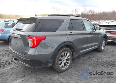 2021 Ford Explorer Xlt из США, поврежденный, VIN 1FMSK8DHXMGA98867